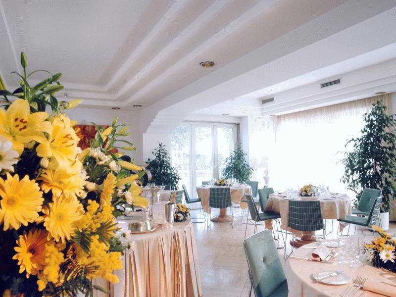 Aris Garden Hotel Casal Palocco Étterem fotó